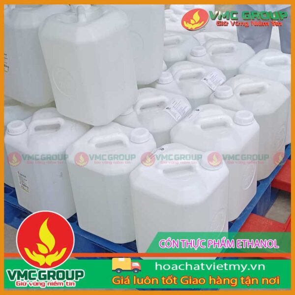 Cồn Thực phẩm Ethanol can 20L